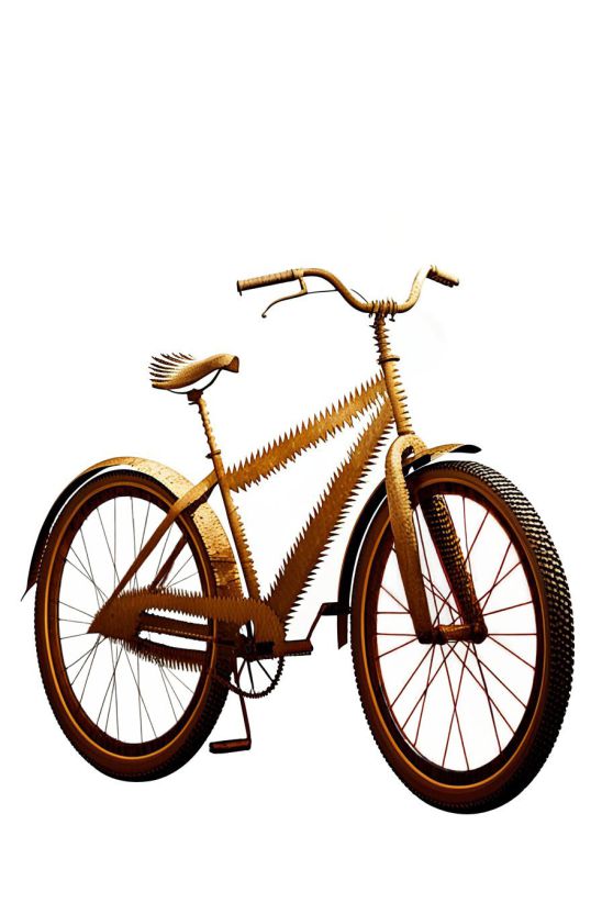 Golden bike