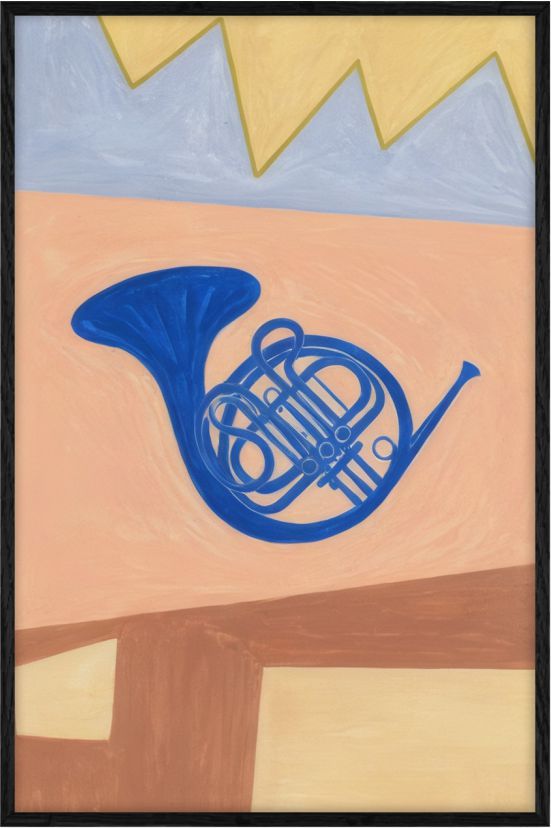 The Blue French Horn