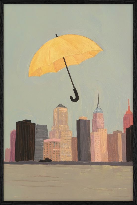 Umbrella Over New York