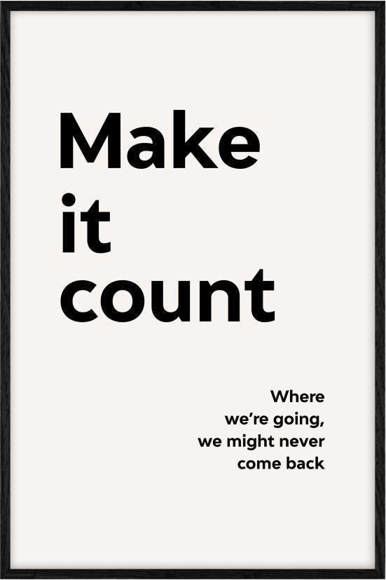 Make it Count