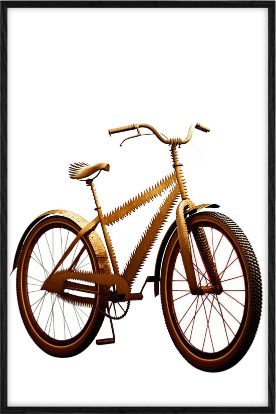 Golden bike