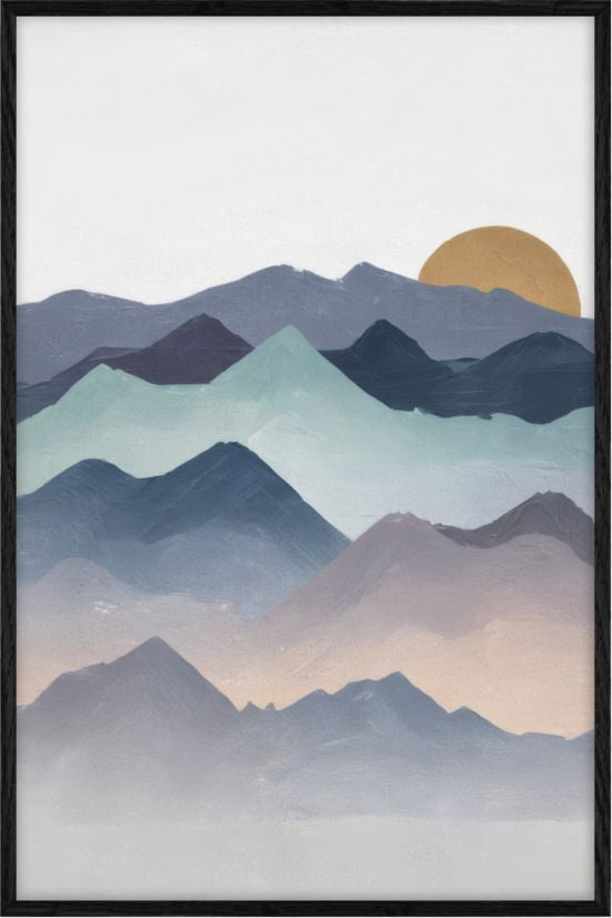 Golden Dawn Over Peaks