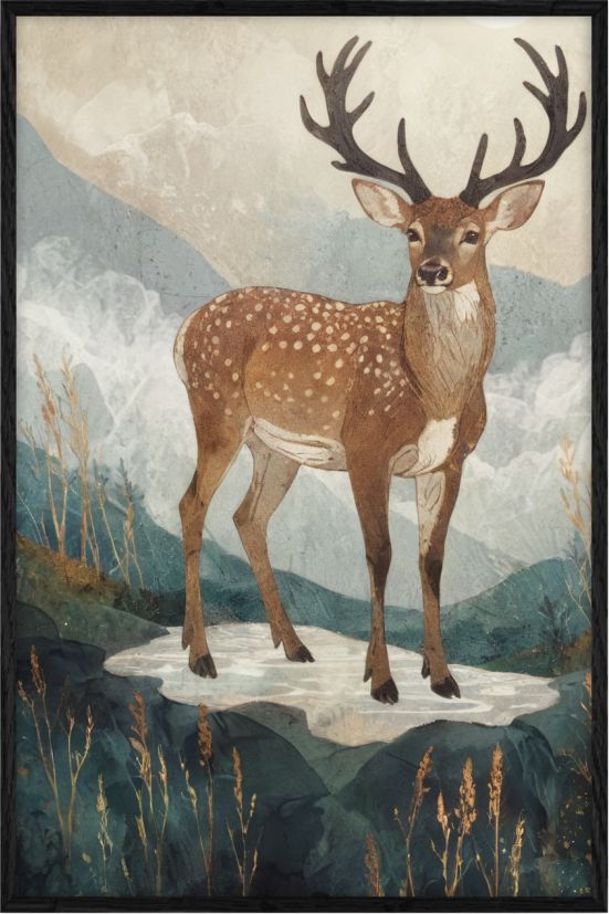 The Watchful Stag