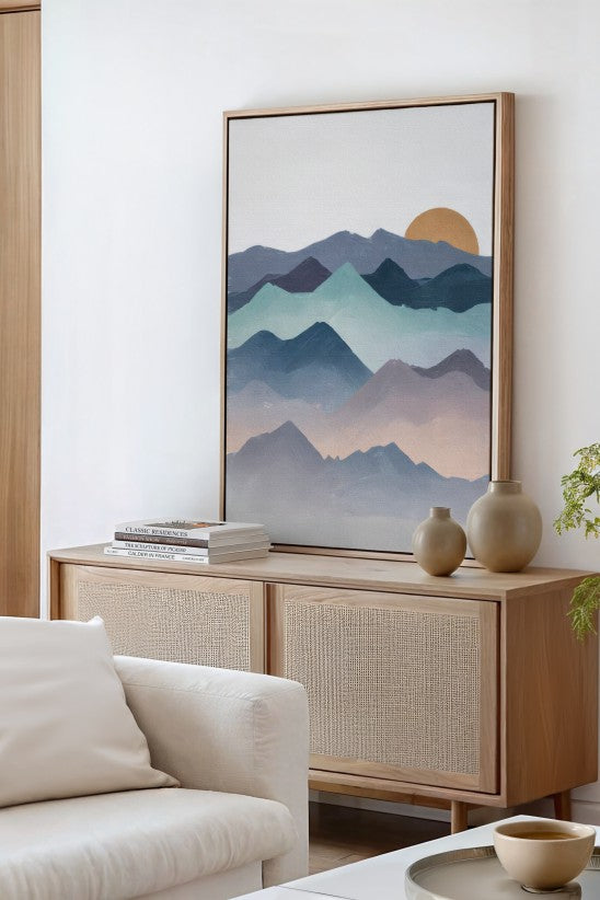 Golden Dawn Over Peaks