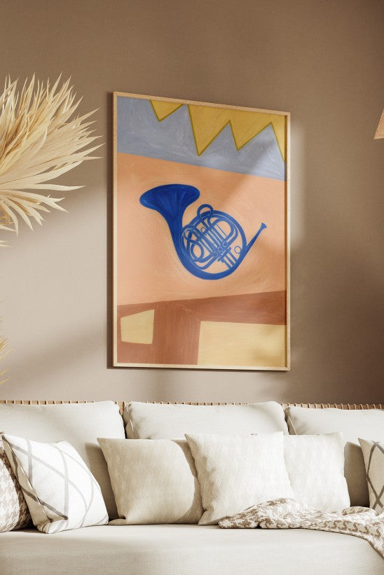 The Blue French Horn