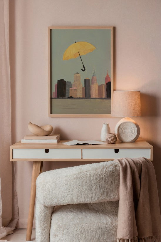 Umbrella Over New York