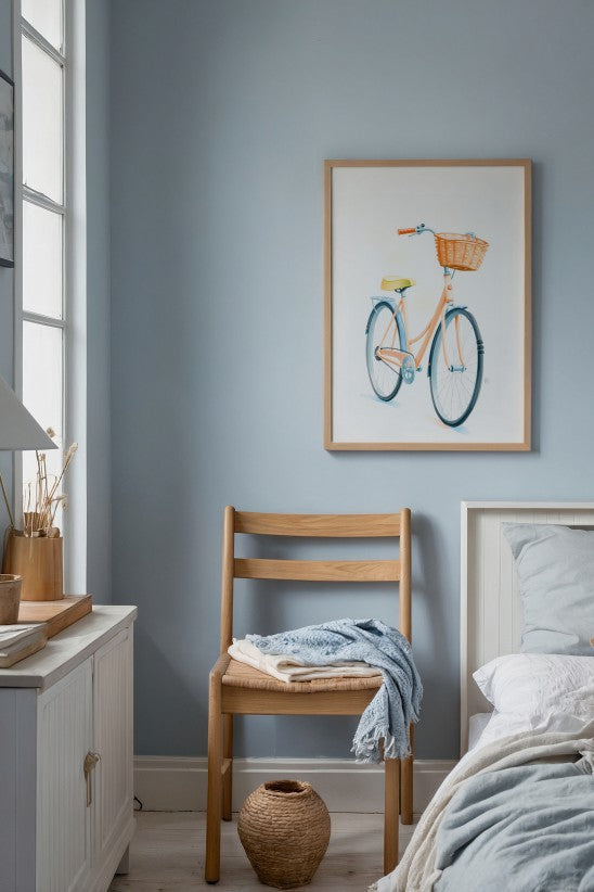 Bycicle with bascket