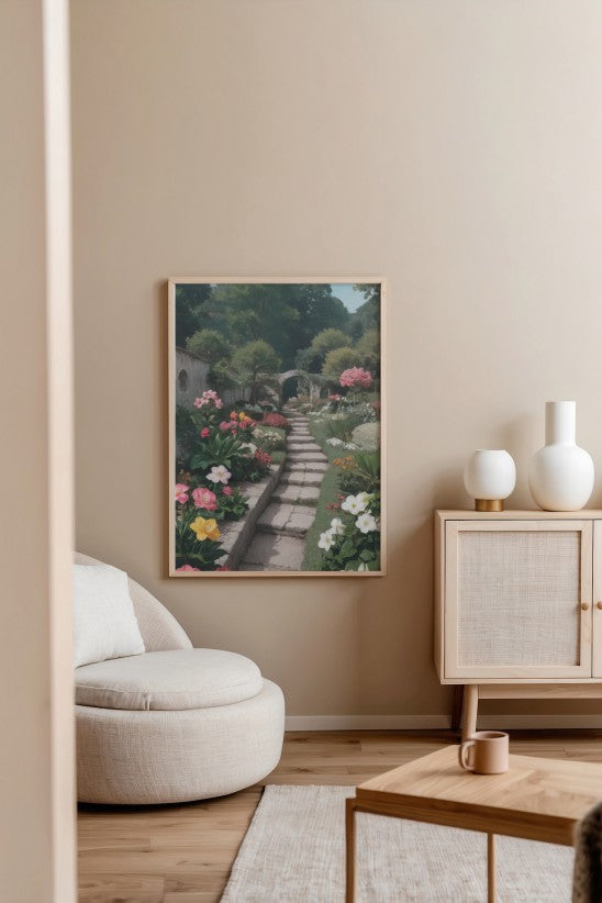 Pathway Through Petals