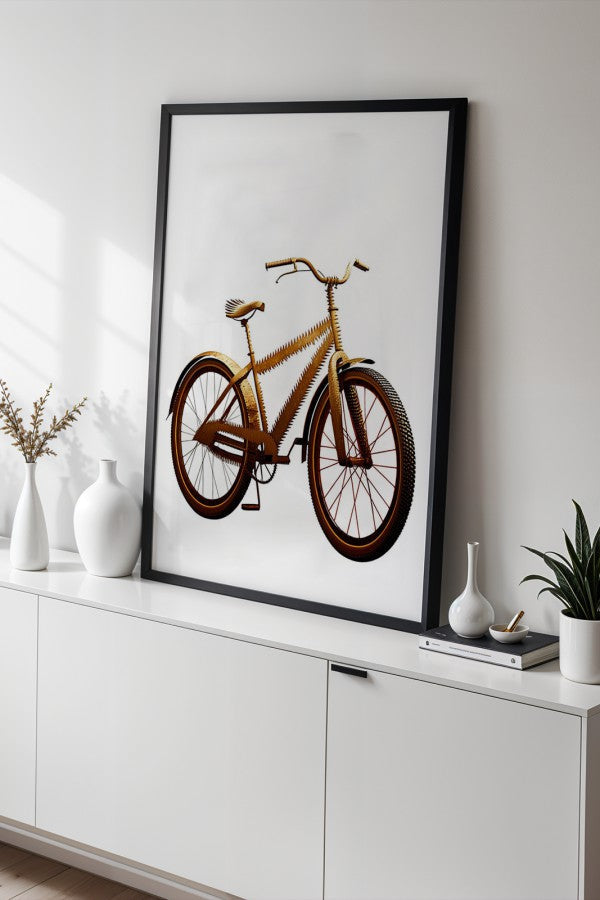 Golden bike