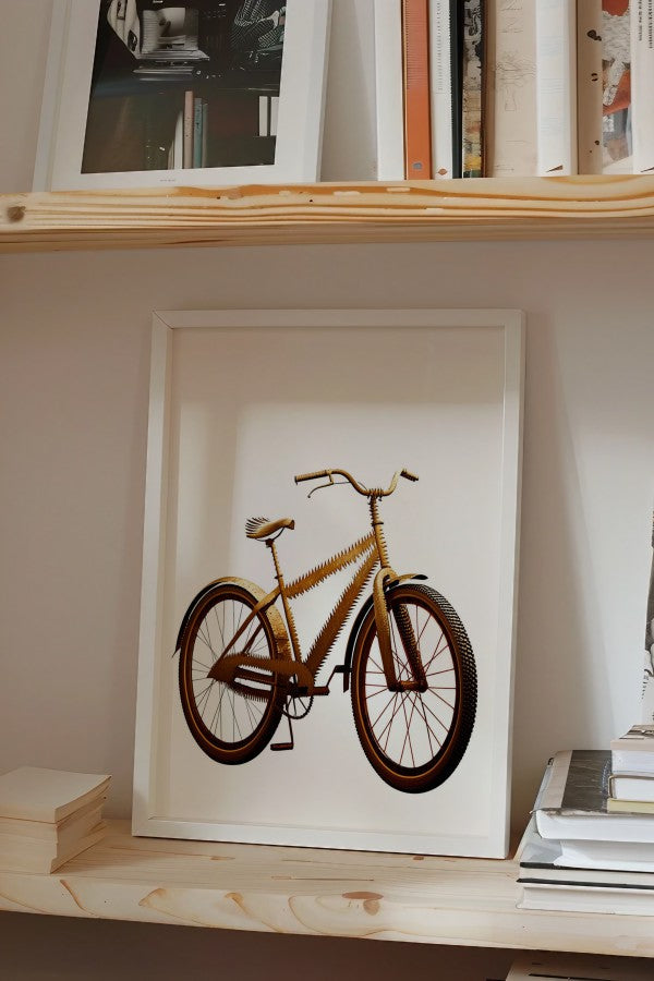 Golden bike