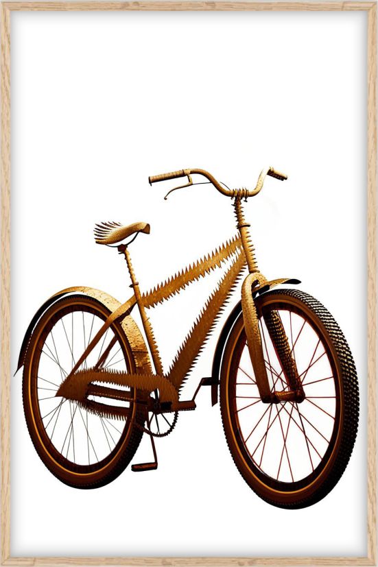 Golden bike