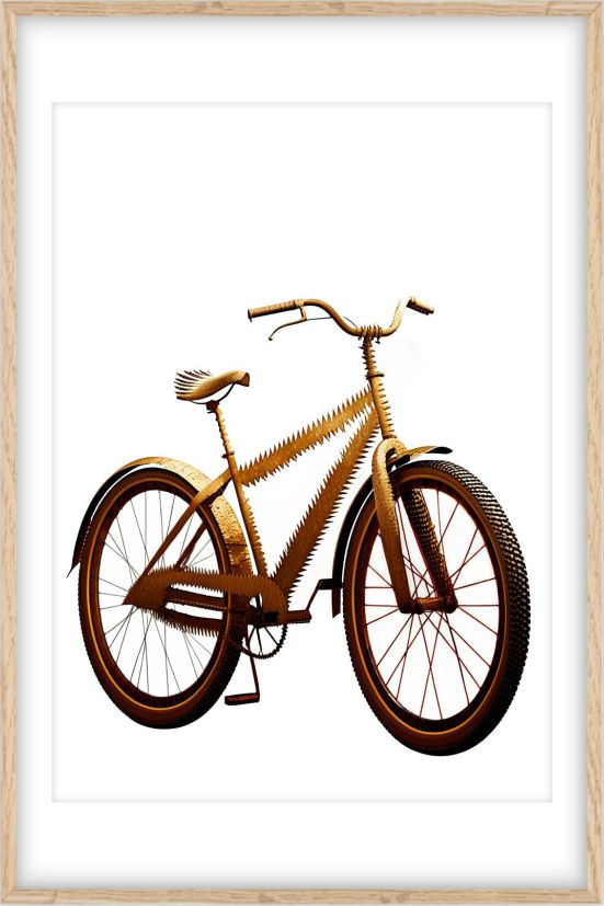 Golden bike