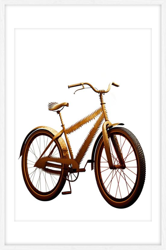 Golden bike