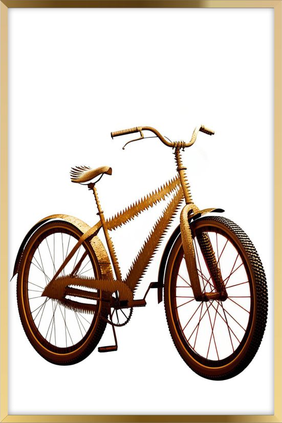 Golden bike