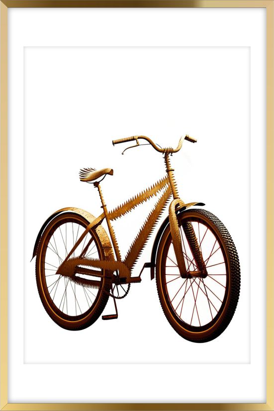 Golden bike
